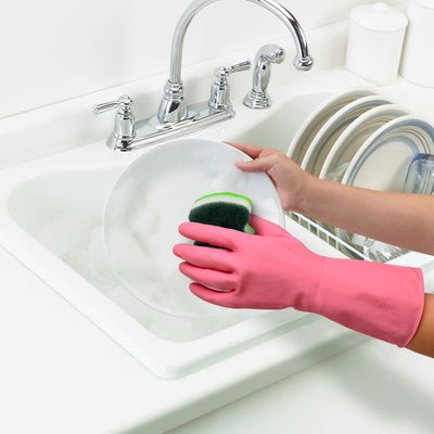 3M Scotch-Brite® Ultra Sensitive kuchynské rukavice, citrónová vôňa 1 ks