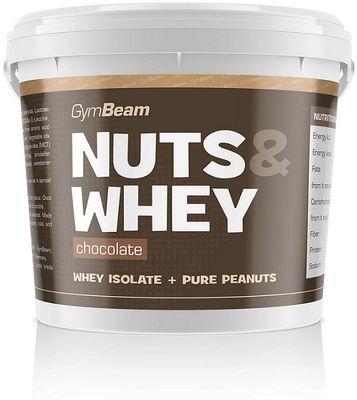 GymBeam Nuts & Whey 1000 g strawberry