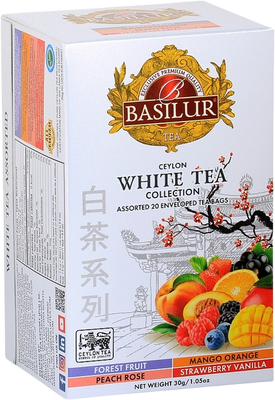 Basilur White Tea Assorted 20 x 1.5 g