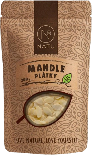 Natu Mandle plátky 200 g
