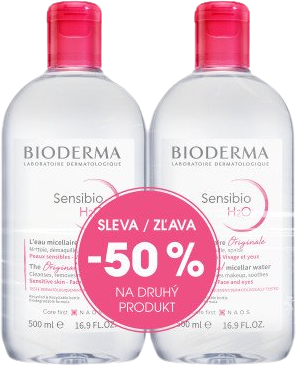 Bioderma Sensibio H2O 1+1 Festival 2 x 500 ml