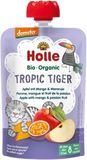 Holle Tropic Tiger Bio ovocné pyré jablko, mango a maracuja, (8m+) 100 g