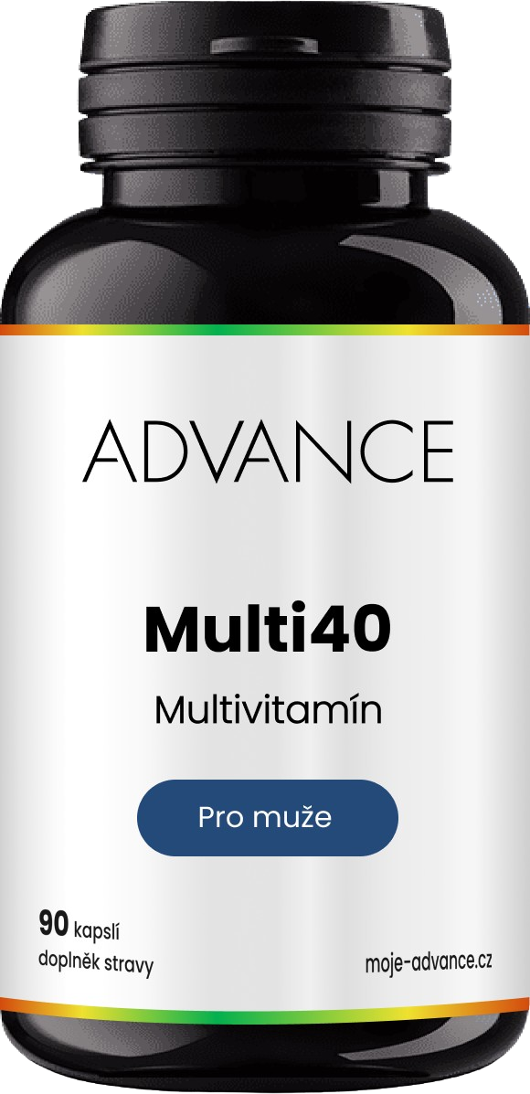 ADVANCE Multi40 pre mužov - multivitamín 90 kapsúl