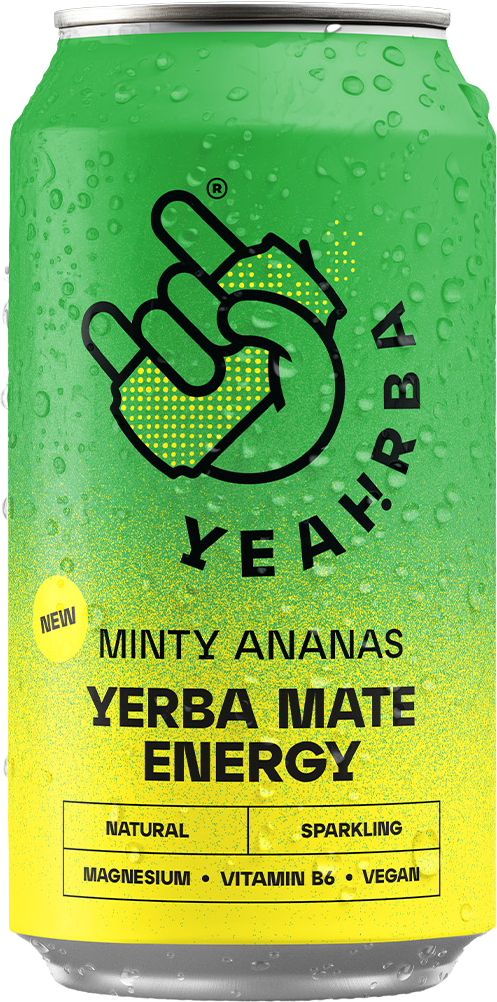 Yeahrba Mate energy Minty Ananas 330 ml
