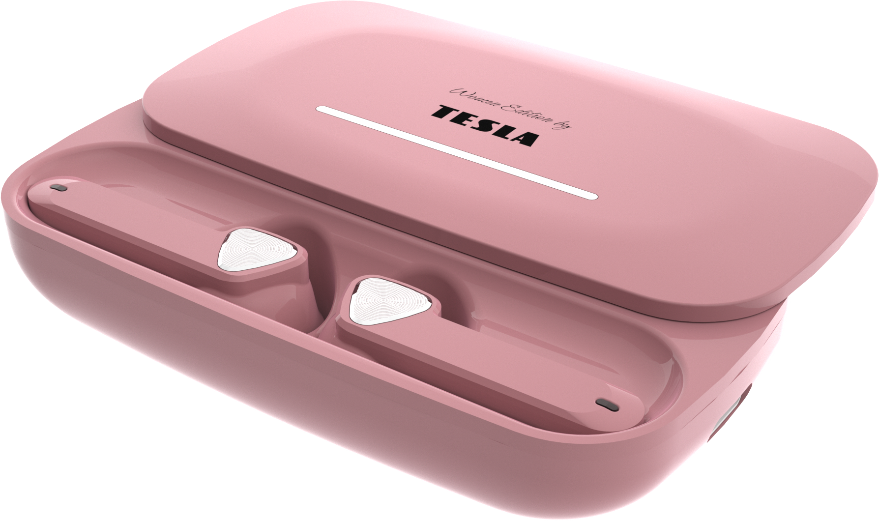 Tesla Sound EB20 - bezdrôtové Bluetooth slúchadlá (Pearl Pink)