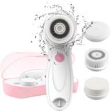 TouchBeauty 0759A Čistící kartáč na pleť 3v1 růžový