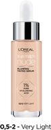 L'Oréal Paris True Match Nude Make-up sérum 0.5-2 Very Light 30 ml