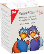 3M Futuro Opticlude Boys&Girls Mini očná náplasť 5 x 6 cm, detský motív, ortoptická, na liečbu strabizmu 30 ks