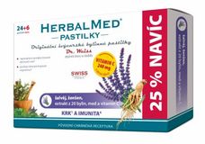 HerbalMed Pastilky pri prechladnutí 30 pastilek