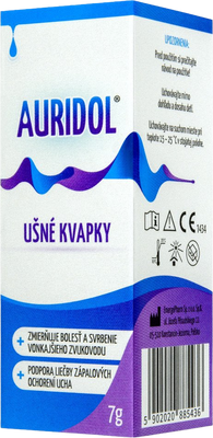 Auridol ušné kvapky 7 g