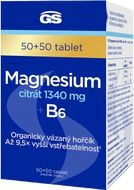 GS Magnesium citrát 1340mg+B6 100 tabliet
