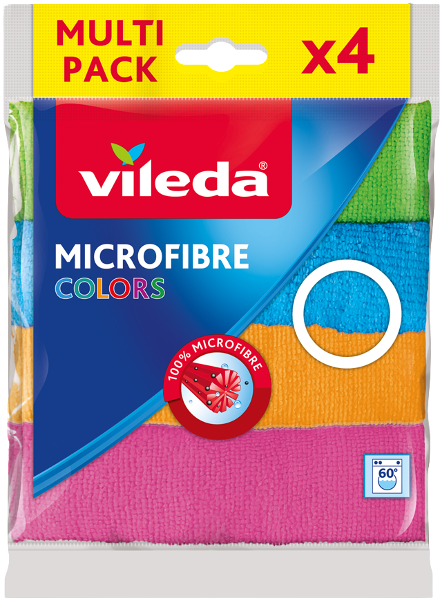 Vileda Mikrohandřička Colors 4 ks