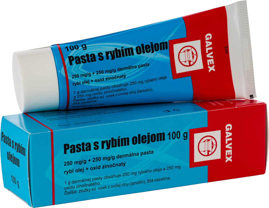 Galvex Pasta s rybím olejom 100 g