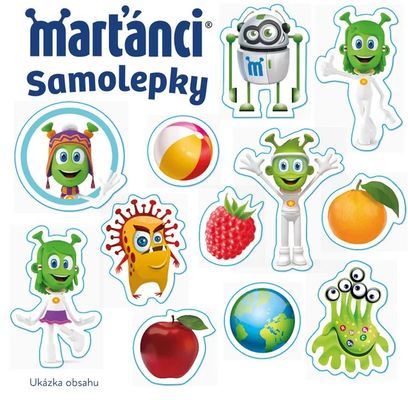 Marťánci Gummy+omaľovánky 100 tabliet