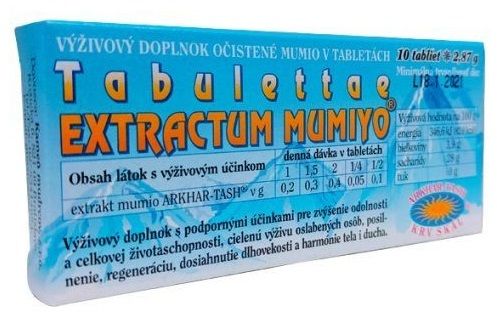 Mumio Múmio ARCHAR-TAŠ 10 tabliet