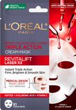 L'Oréal Paris Revitalift Laser X3 pleťová maska proti stárnutiu s trojitým účinkom 28 g