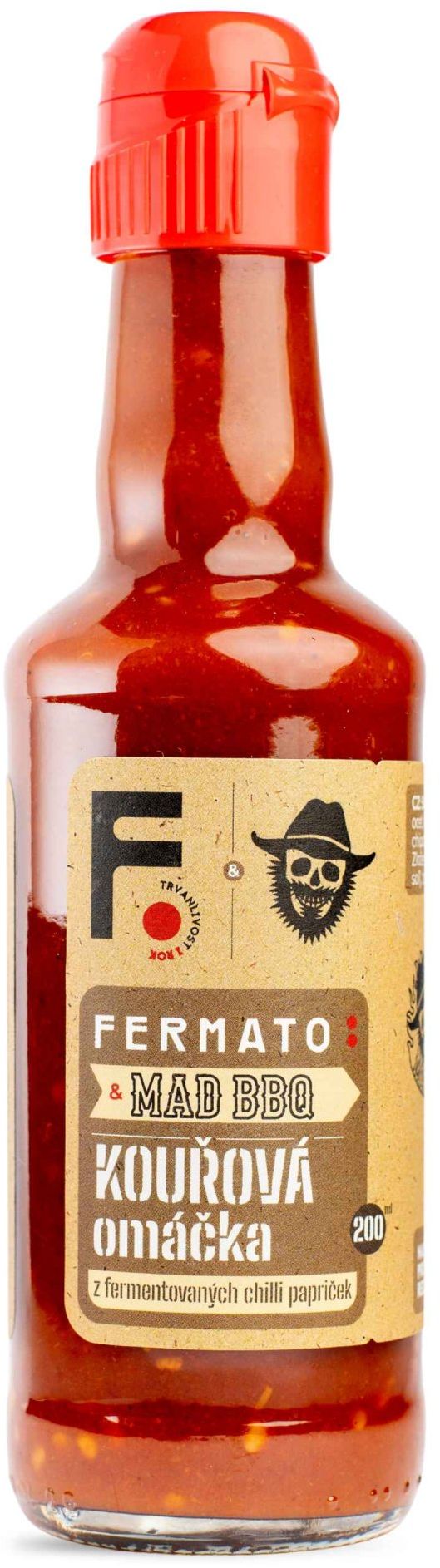 Fermato Mad BBQ dymová omáčka 200 ml