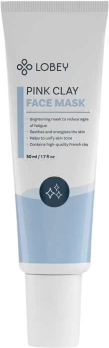 Lobey Pleťová maska s ružovým ílom 50 ml