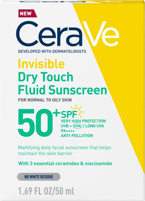 CeraVe Zmatňujúci opaľovací fluid SPF50, 50 ml