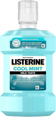 Listerine Coolmint Mild ústna voda 1 l