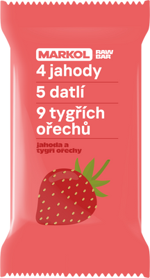 Markol S jahodami a tigernuts 40 g