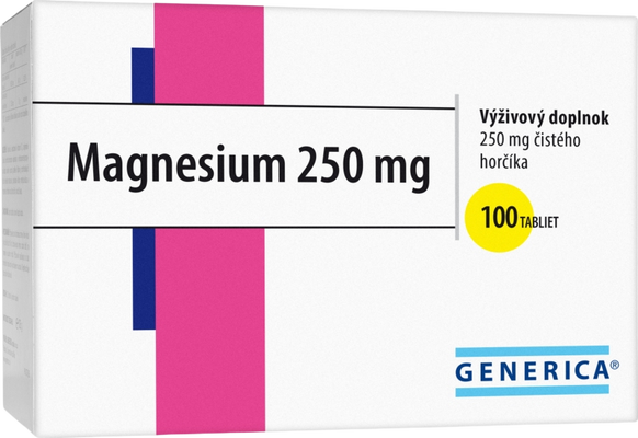 Generica Magnesium 250 mg 100 tabliet
