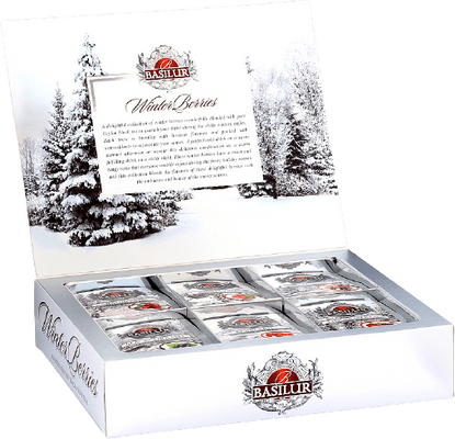 Basilur Winter Berries Assorted obal 120 g gastro vrecká 60 ks