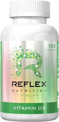 Reflex Nutrition Vitamín D3 100 kapsúl