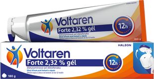 Voltaren Forte 2,32% gél s diklofenakom na bolesť chrbta, svalov a kĺbov 180 g