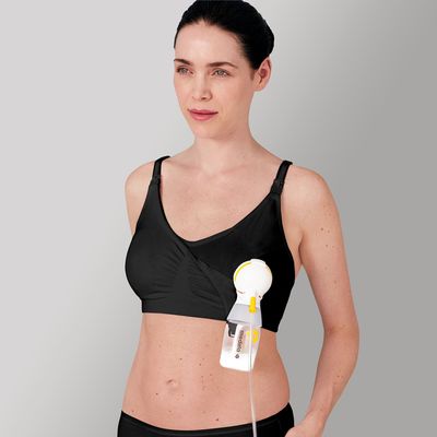 Medela Podprsenka 3v1 pre dojčenie a odsávanie, béžová M