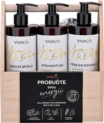 Vivaco Darčekové balenie Yuzu a Biely čaj