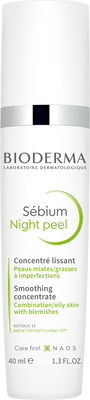 Bioderma Sébium Night Peel jemný chemický peeling 40 ml