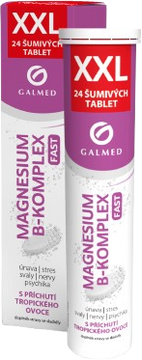 Galmed Magnesium B-komplex FAST XXL 24 šumivých tabliet
