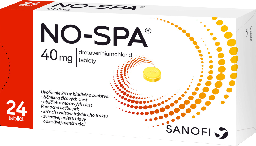 No-Spa na uvoľňenie® 40mg 24 tabliet