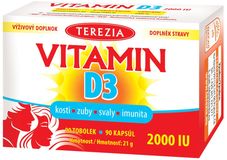 Terezia Vitamin D3 2000 IU 90 tobolek