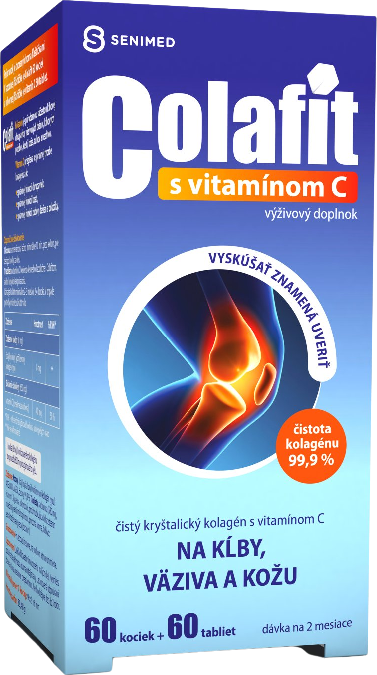 Colafit s vitamínom C kocky + tabliety 2 x 60 ks
