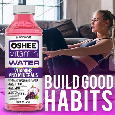 Oshee Vitamínová voda Minerály & vitamíny 555 ml