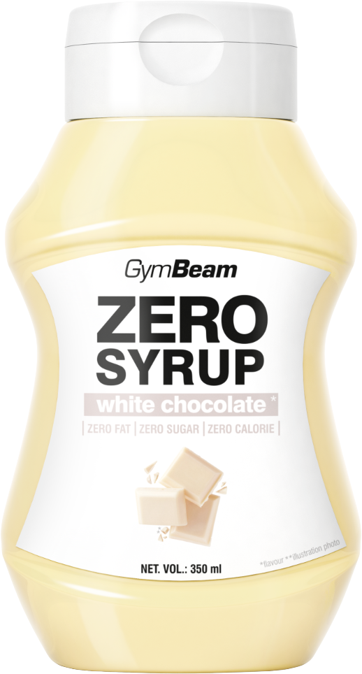 GymBeam White Chocolate 350 ml white chocolate 350 ml