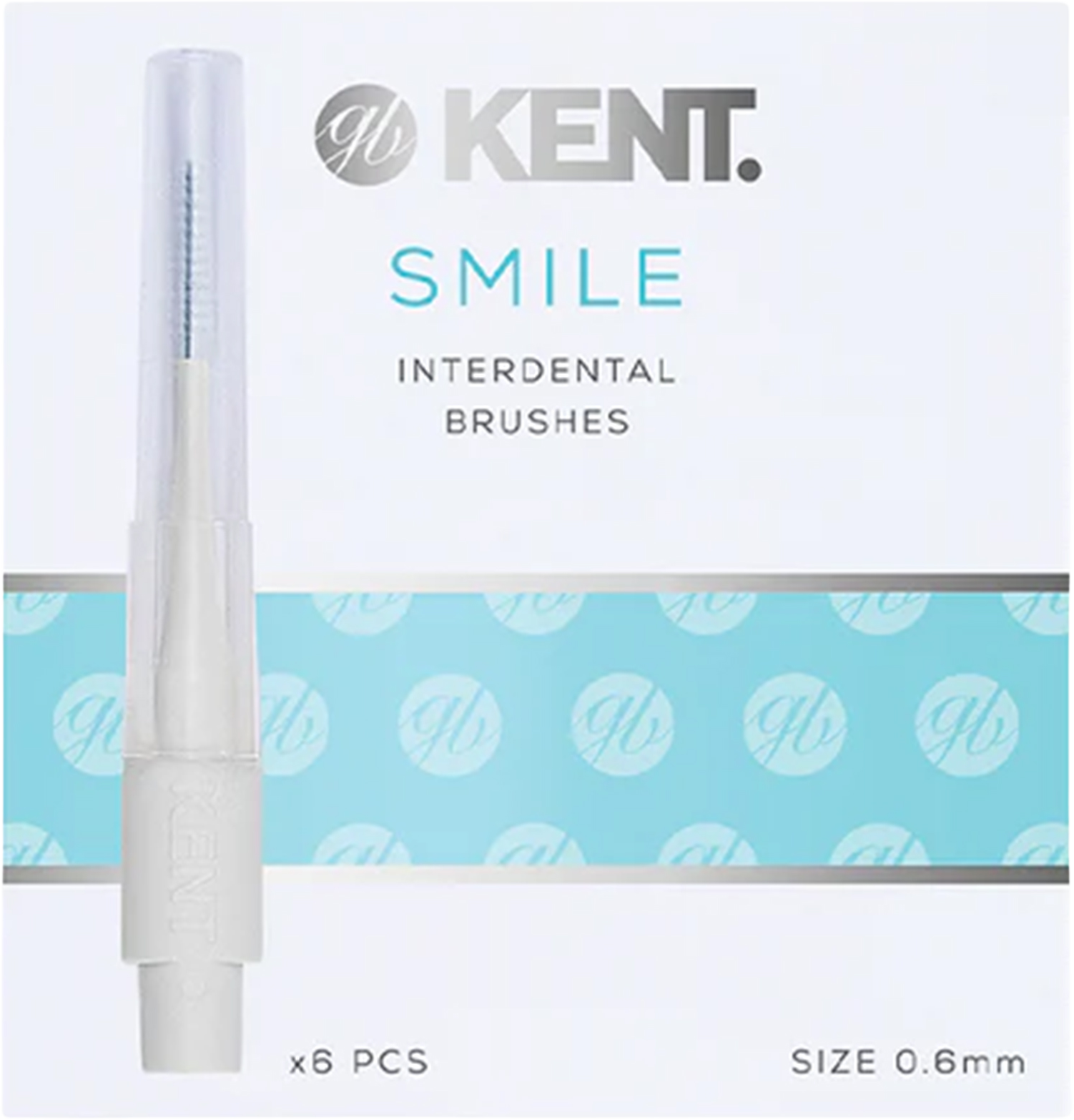 GB Kent & Sons Plc Medzizubné kefky SMILE 0,6 mm, 6 ks