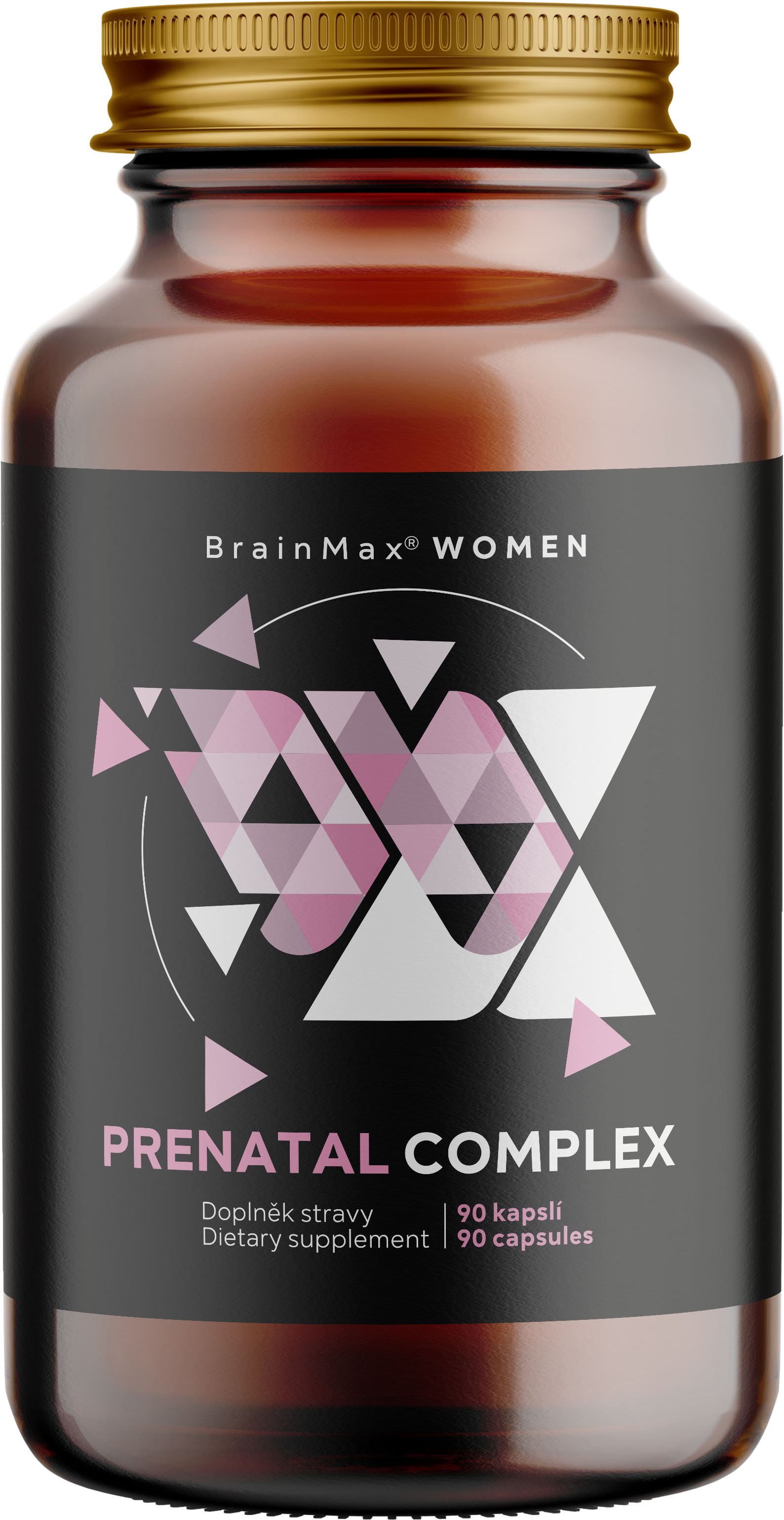 BrainMax Prenatal Complex, komplex vitamínov pre tehotné ženy 90 kapsúl