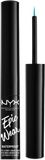 NYX Professional Makeup Epic Wear Metallic Liquid Liner dlhotrvajúce gélové očné linky - 06 Teal Metal 3.5 ml