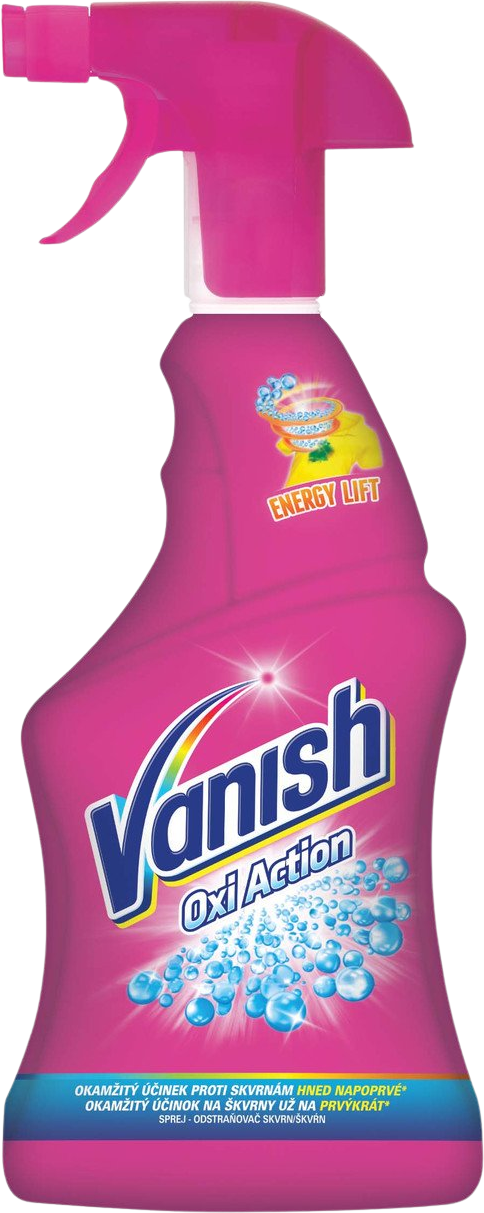 Vanish Oxi Action odstraňovač škvŕn sprej 500 ml