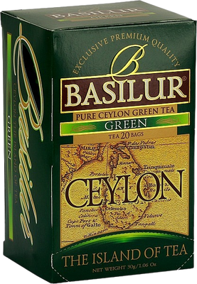 Basilur Island of Tea Green 20 x 1.5 g