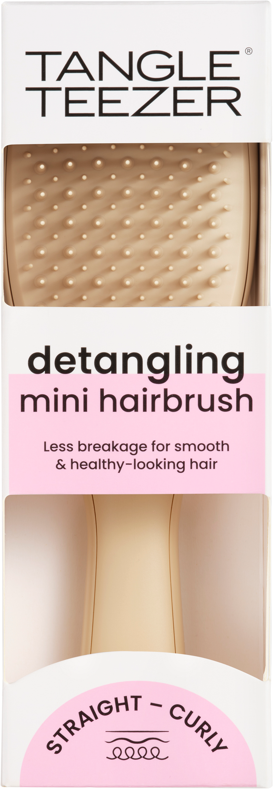 Tangle Teezer The Ultimate Detangler Mini Oat Cream kefa na vlasy
