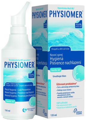 Physiomer Gentle jet nosový sprej izotonický 135 ml