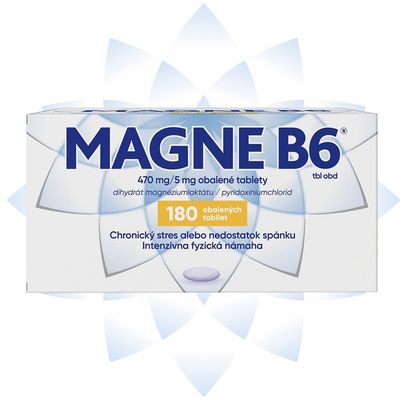 Magne B6 MAGNE B6 (470 mg / 5 mg) 180 tabliet
