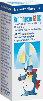 Bromhexin 12 BC Kvapky 30 ml