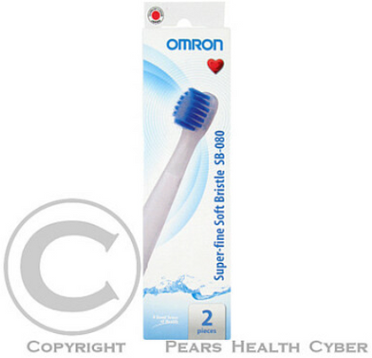 Omron Super-Fine Soft náhradná kefka SB-080, 2 ks