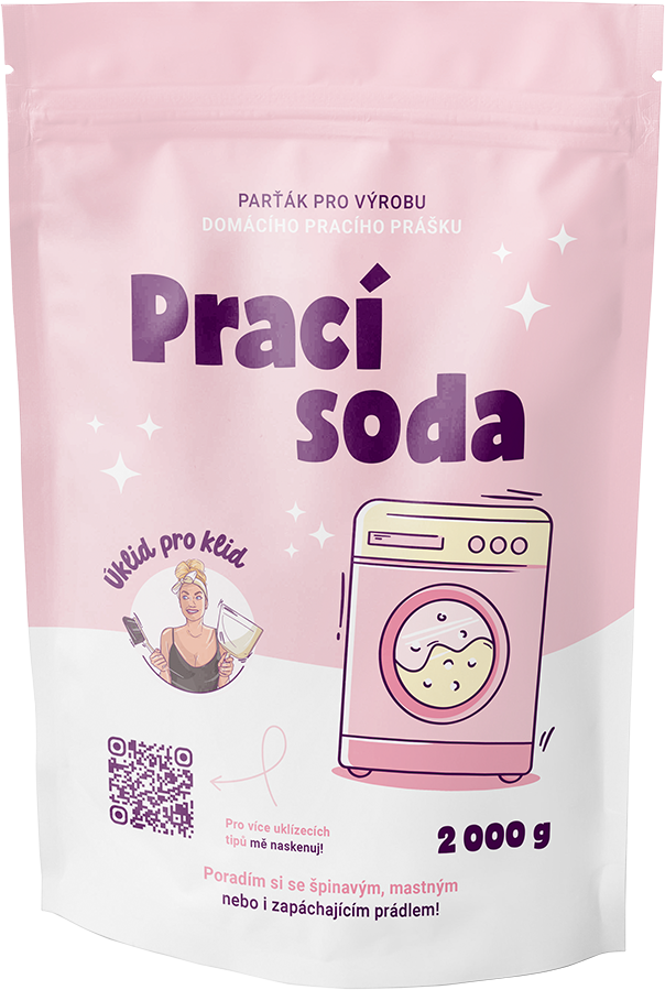 Úklid pro klid Pracia sóda 2 kg