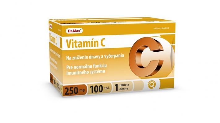 Dr.Max vitamín C 250 mg tbl 1x100 ks